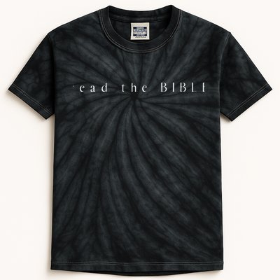 Read The BIBLE By 2415 Kids Tie-Dye T-Shirt