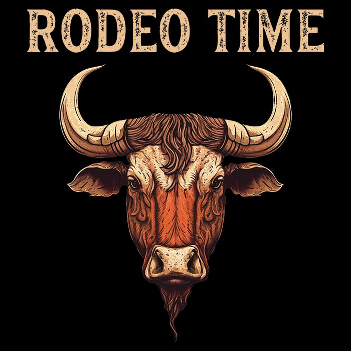 Rodeo Time Bull Riding Cowboy Bull Rider Rodeo Time Zip Tote Bag