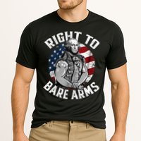 Right To Bare Arms 4th Of July Gym George Washington Performance Shirt