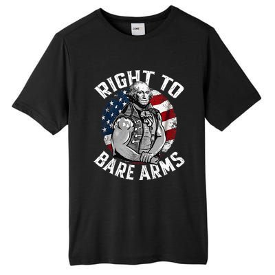 Right To Bare Arms 4th Of July Gym George Washington Tall Fusion ChromaSoft Performance T-Shirt