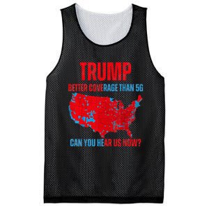 Retro Trump Better Coverage Than 5g Can You Hear Us Now Mesh Reversible Basketball Jersey Tank