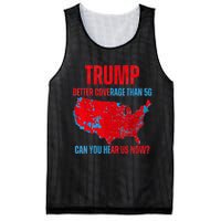 Retro Trump Better Coverage Than 5g Can You Hear Us Now Mesh Reversible Basketball Jersey Tank