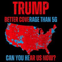 Retro Trump Better Coverage Than 5g Can You Hear Us Now Mousepad