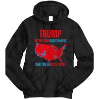 Retro Trump Better Coverage Than 5g Can You Hear Us Now Tie Dye Hoodie