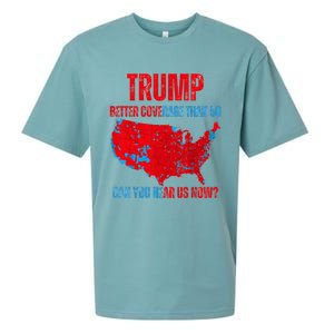 Retro Trump Better Coverage Than 5g Can You Hear Us Now Sueded Cloud Jersey T-Shirt