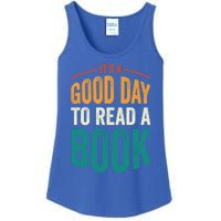 Reading Teacher Bookworm Its A Good Day To Read A Book Funny Gift Ladies Essential Tank