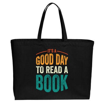 Reading Teacher Bookworm Its A Good Day To Read A Book Funny Gift Cotton Canvas Jumbo Tote