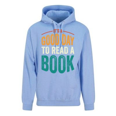 Reading Teacher Bookworm Its A Good Day To Read A Book Funny Gift Unisex Surf Hoodie