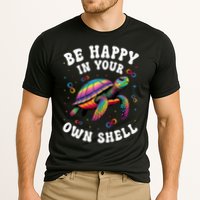 Rainbow Turtle Be Happy In Your Own Shell Autism Awareness   Cooling Performance Crew T-Shirt