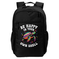 Rainbow Turtle Be Happy In Your Own Shell Autism Awareness   Daily Commute Backpack