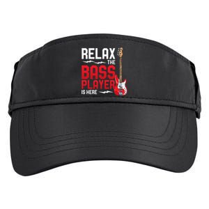 Relax The Bass Player Is Here Bass Guitar Adult Drive Performance Visor