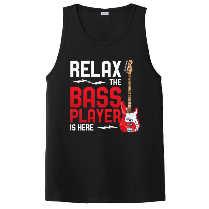 Relax The Bass Player Is Here Bass Guitar PosiCharge Competitor Tank