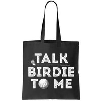 Retro Talk Birdie To Me Funny Golf Player Pun Golfer Bag