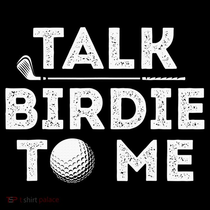 Retro Talk Birdie To Me Funny Golf Player Pun Golfer Cooling Performance Long Sleeve Crew