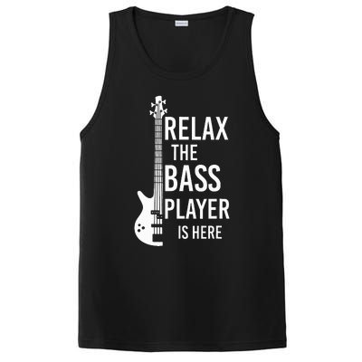 Relax The Bass Player Is Here Bass Guitar PosiCharge Competitor Tank