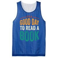 Reading Teacher Bookworm Its A Good Day To Read A Book Cool Gift Mesh Reversible Basketball Jersey Tank