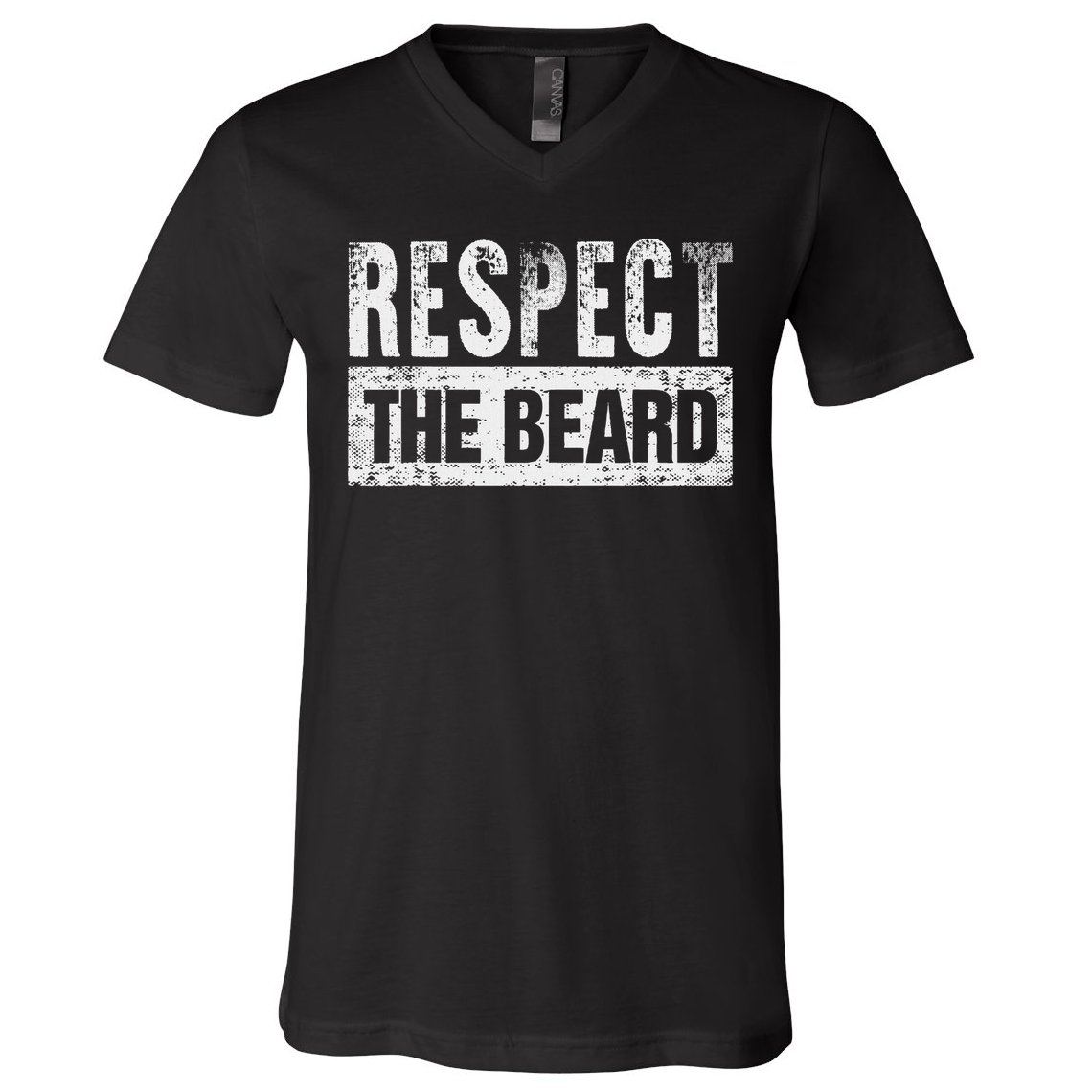 Respect The Beard V-Neck T-Shirt