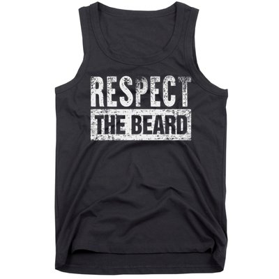 Respect The Beard Tank Top