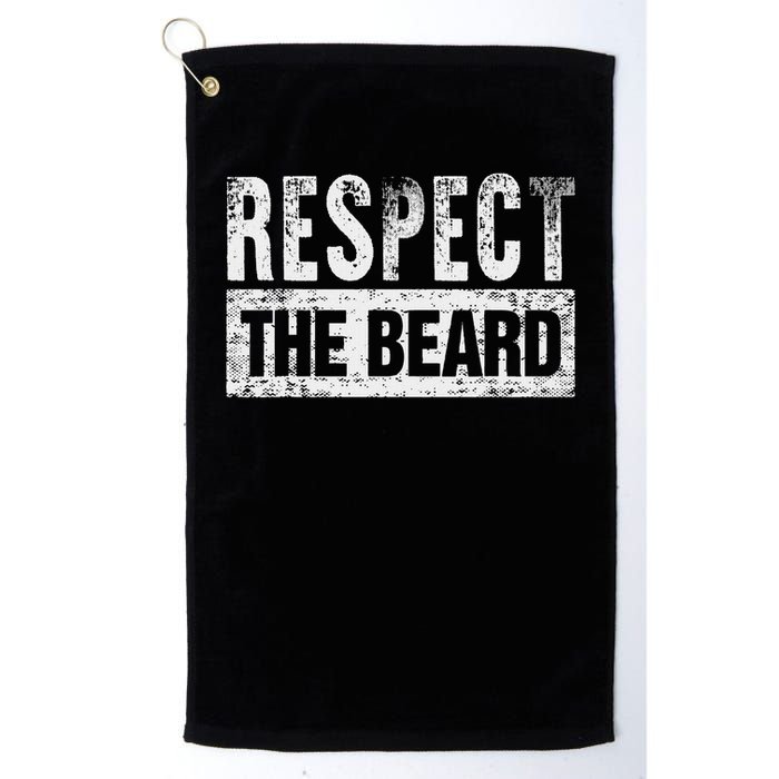 Respect The Beard Golf Towel