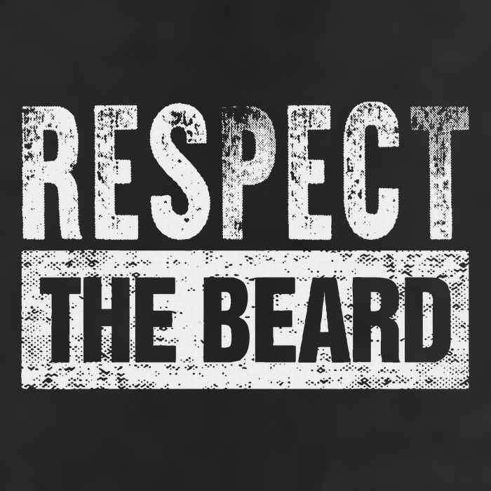 Respect The Beard Golf Towel