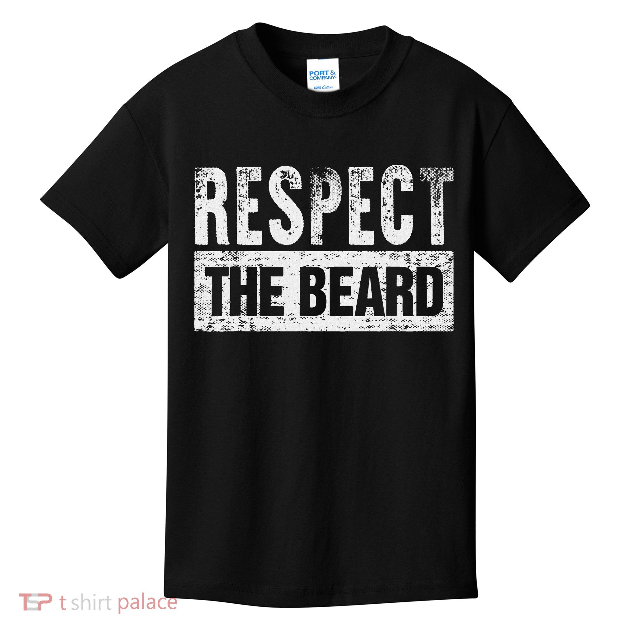 Respect The Beard Kids T-Shirt