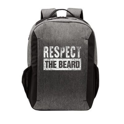 Respect The Beard Vector Backpack