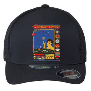 Retro The Backseat Lovers Waiting To Spill Love Music Lover Flexfit Unipanel Trucker Cap