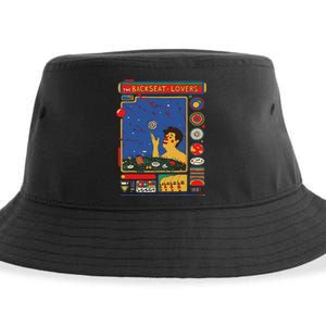 Retro The Backseat Lovers Waiting To Spill Love Music Lover Sustainable Bucket Hat