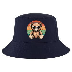 Retro Teddy Bear Casual Cute Funny Graphic Cool Comfort Performance Bucket Hat