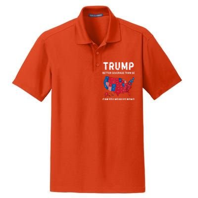 Retro Trump Better Coverage Than 5g Can You Hear Us Now Dry Zone Grid Polo