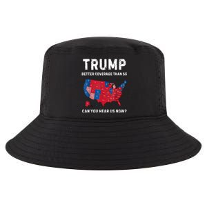 Retro Trump Better Coverage Than 5g Can You Hear Us Now Cool Comfort Performance Bucket Hat