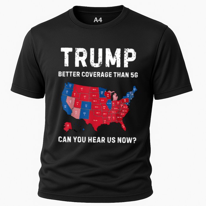Retro Trump Better Coverage Than 5g Can You Hear Us Now Performance Shirt