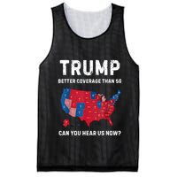 Retro Trump Better Coverage Than 5g Can You Hear Us Now Mesh Reversible Basketball Jersey Tank
