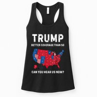 Retro Trump Better Coverage Than 5g Can You Hear Us Now Womens Tank Top