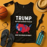 Retro Trump Better Coverage Than 5g Can You Hear Us Now Tank Top