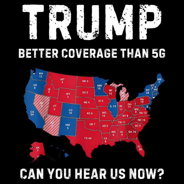 Retro Trump Better Coverage Than 5g Can You Hear Us Now Tank Top