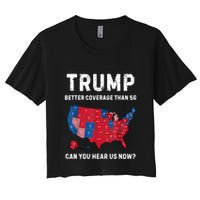 Retro Trump Better Coverage Than 5g Can You Hear Us Now Crop Top
