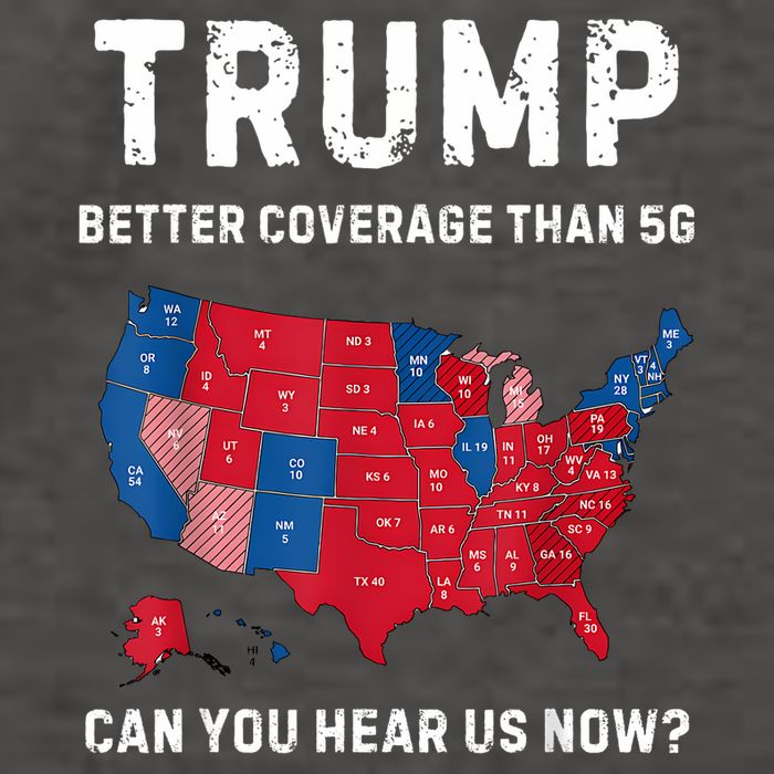 Retro Trump Better Coverage Than 5g Can You Hear Us Now Vector Backpack