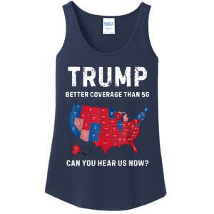 Retro Trump Better Coverage Than 5g Can You Hear Us Now Ladies Essential Tank