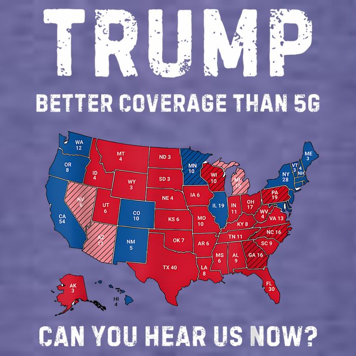 Retro Trump Better Coverage Than 5g Can You Hear Us Now T-Shirt