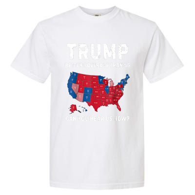 Retro Trump Better Coverage Than 5g Can You Hear Us Now Garment-Dyed Heavyweight T-Shirt