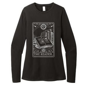 Reader Tarot Bookish Womens CVC Long Sleeve Shirt