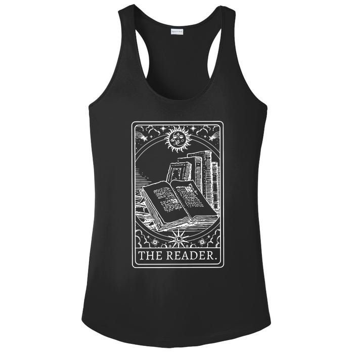 Reader Tarot Bookish Ladies PosiCharge Competitor Racerback Tank