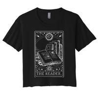 Reader Tarot Bookish Women's Crop Top Tee