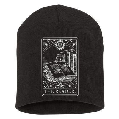 Reader Tarot Bookish Short Acrylic Beanie