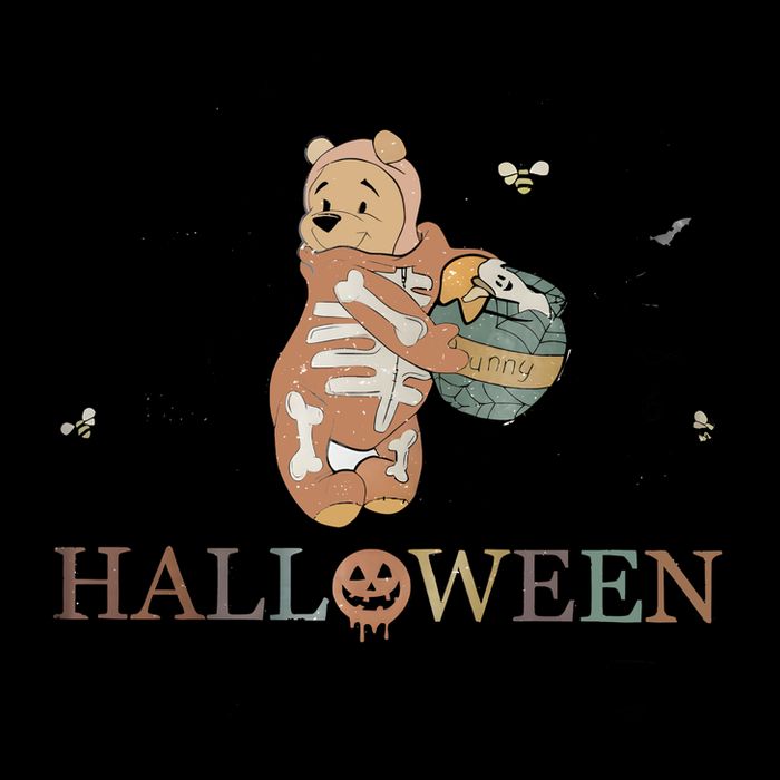 Retro The Boo Halloween Boo To You Too Stripe Pom Pom Beanie