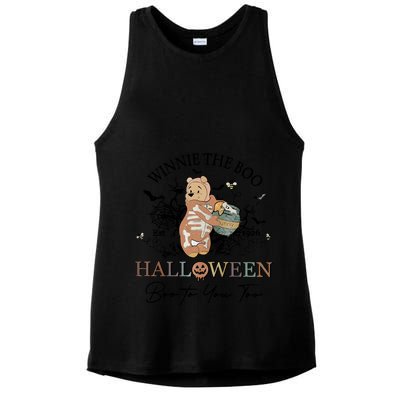 Retro The Boo Halloween Boo To You Too Ladies PosiCharge Tri-Blend Wicking Tank