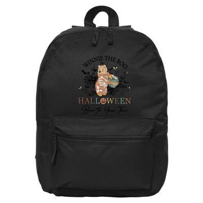 Retro The Boo Halloween Boo To You Too 16 in Basic Backpack