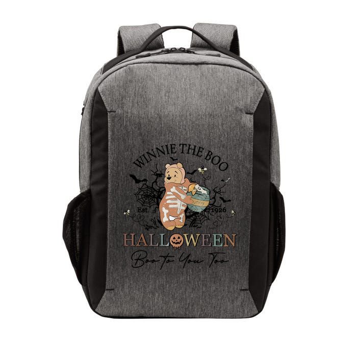 Retro The Boo Halloween Boo To You Too Vector Backpack