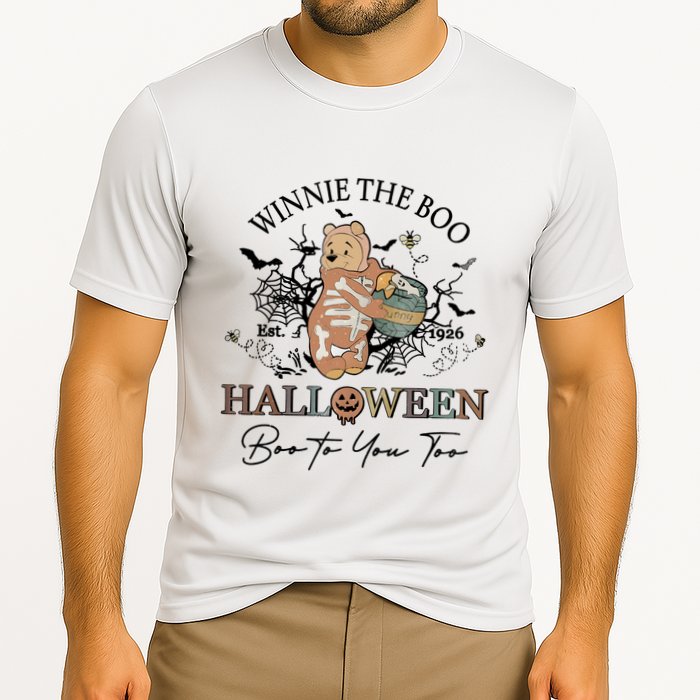 Retro The Boo Halloween Boo To You Too Performance Shirt